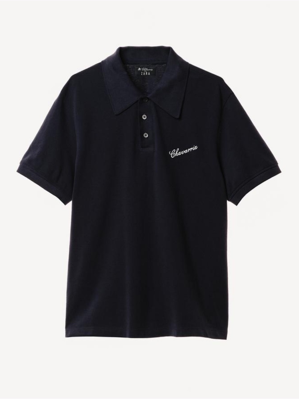 NWT Zara Man SLIM FIT POLO SHIRT WILLY
CHAVARRIA X ZARA Navy Blue Size M Medium